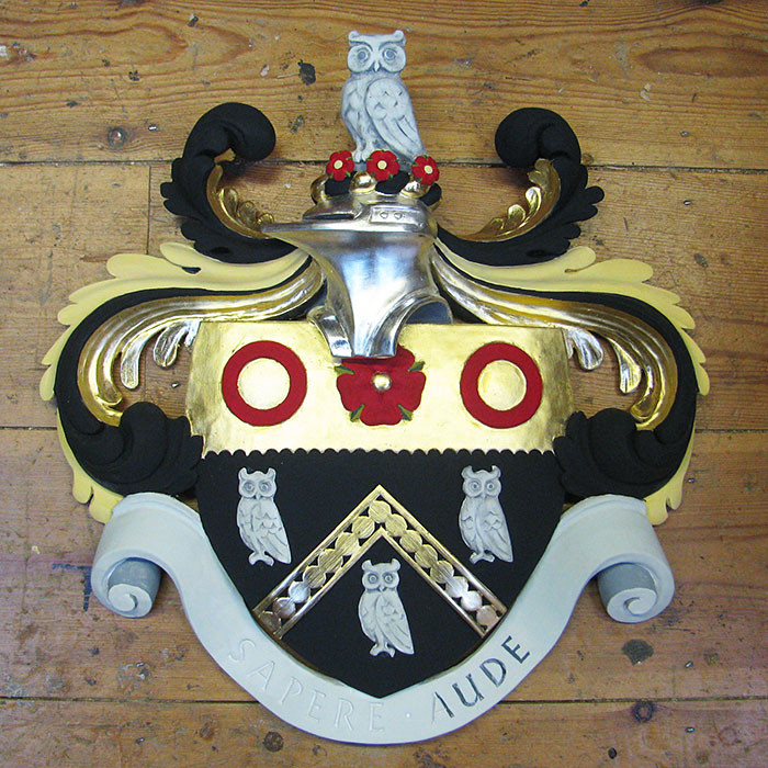 Heraldic art by Charles Oldham